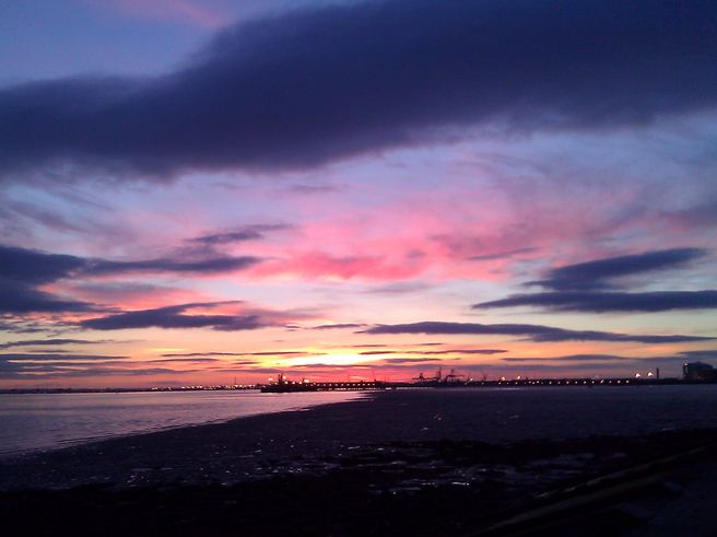 sunset june 1st 2011 by dianne davies