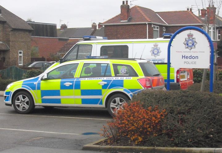 hedon police station car park