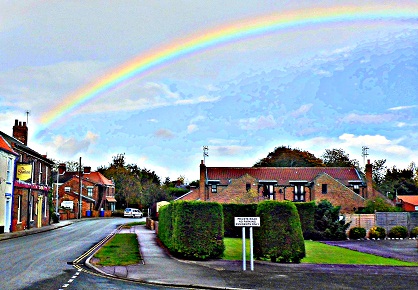 rainbow in station beer garden 001