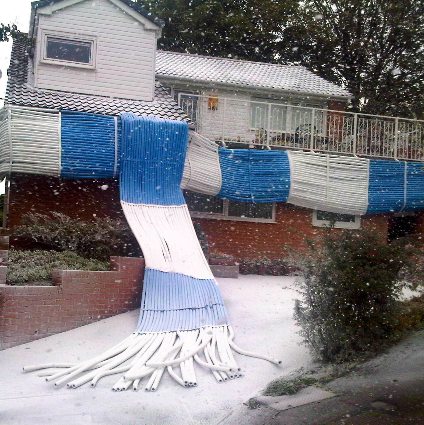 wrap up for winter house