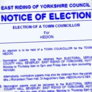 notice of election 001