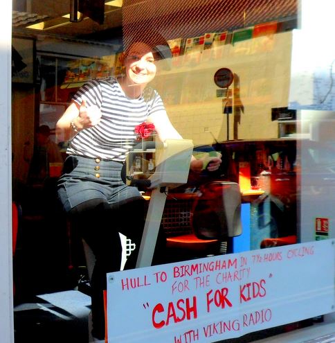 rachel grantham charity cyclist