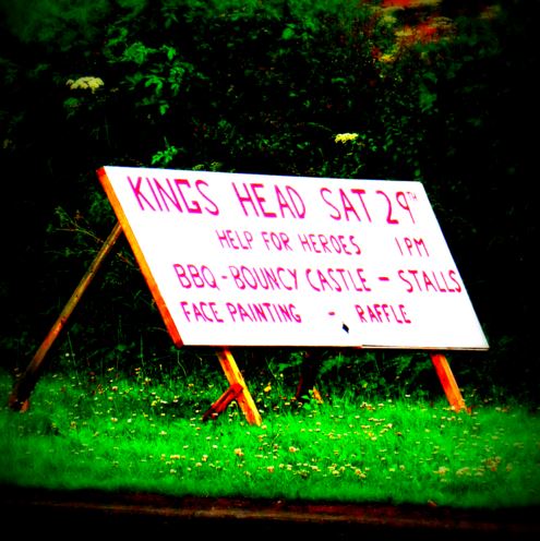 kings head advert