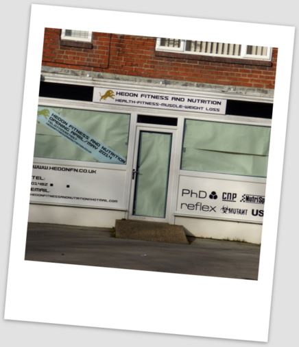 hedon fitness and nutrition polaroid