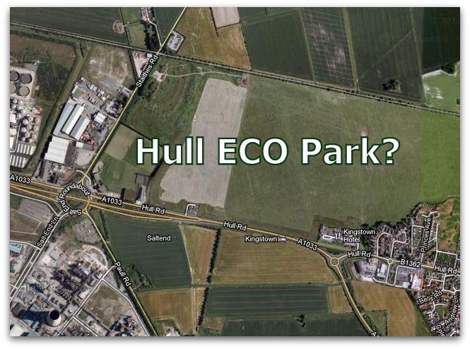 hedon aerodrome site from the air