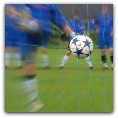 hedon rangers football in goal