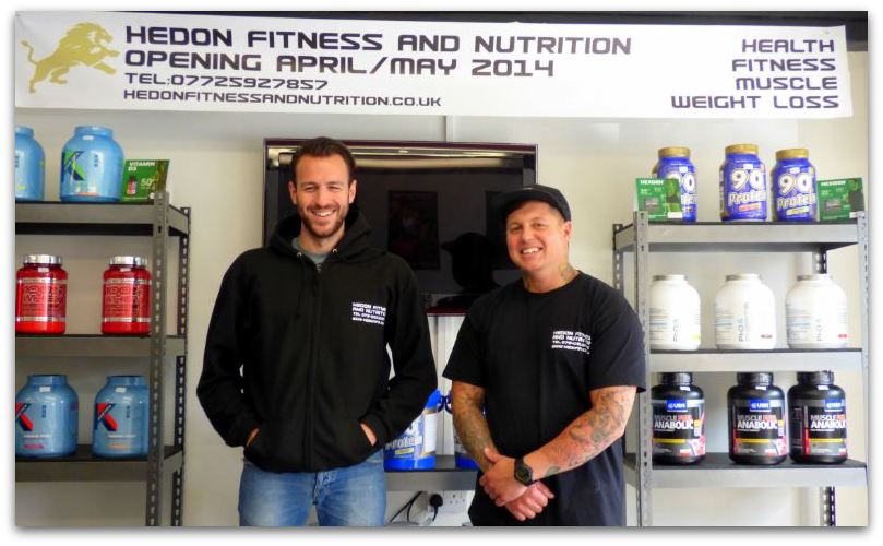 chris tooley and rob barr hedon fitness and nutrition