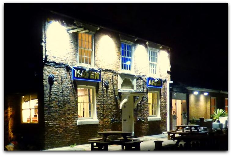 haven arms at night