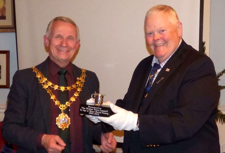 dave young and john dennis silver mustard pot