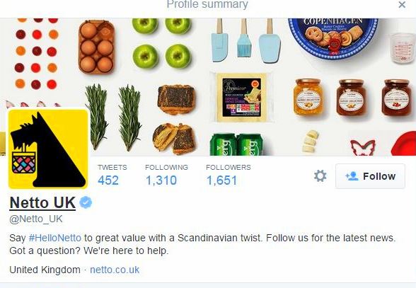 netto twitter profile 2