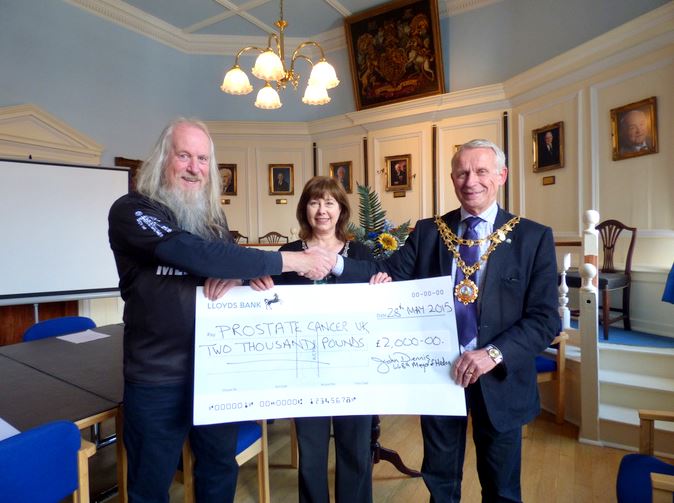 prostate cancer uk cheque presentation wide