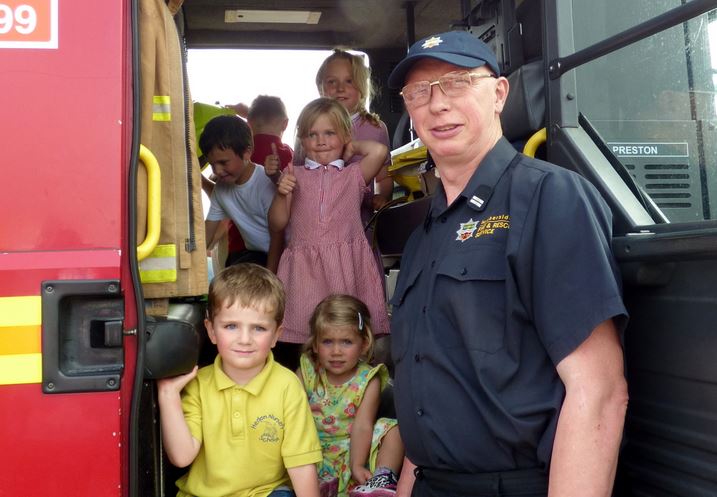 fire brigade support for gala