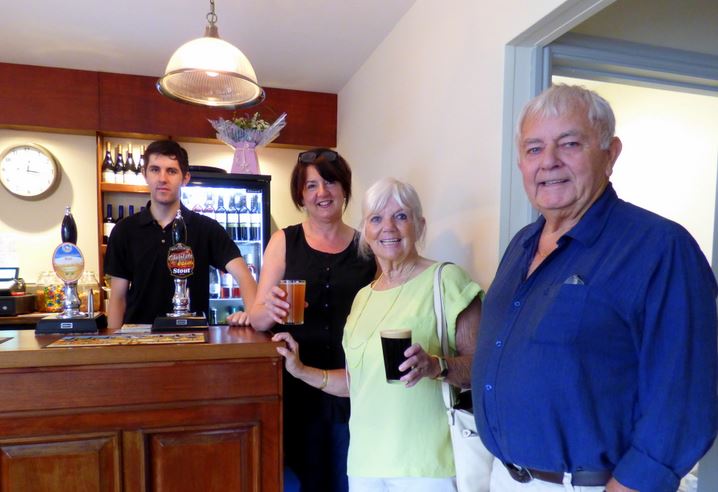 first customers in the hedon inn