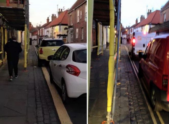 yellow lines ignored