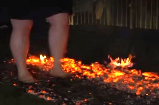 fire walking