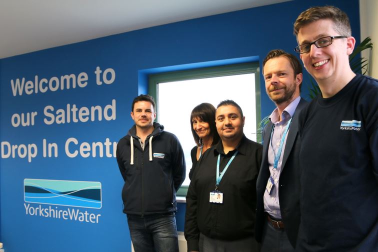 yw staff in drop in centre