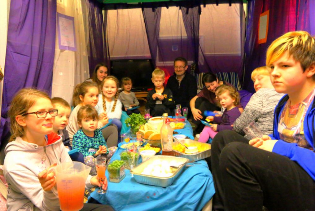 easter bedouin style meal