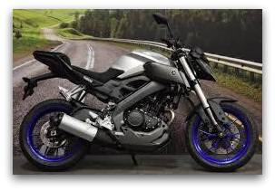 yamaha motorbike