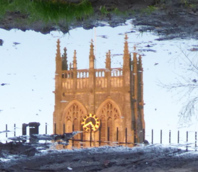 church reflected 4th apr 16