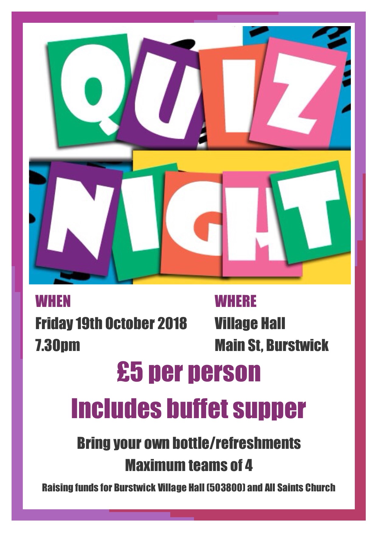 quiz night 2018