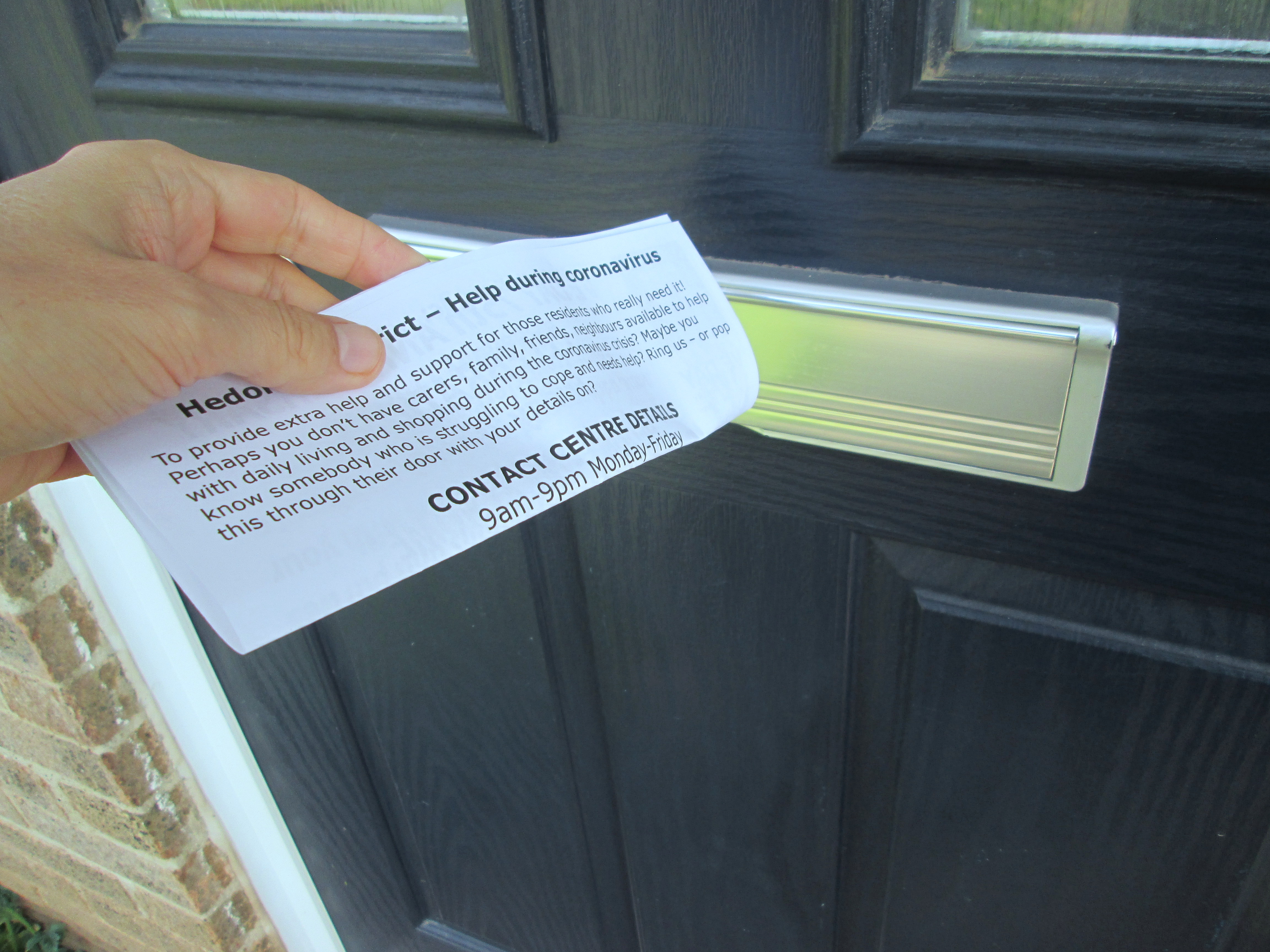 leaflet delivery