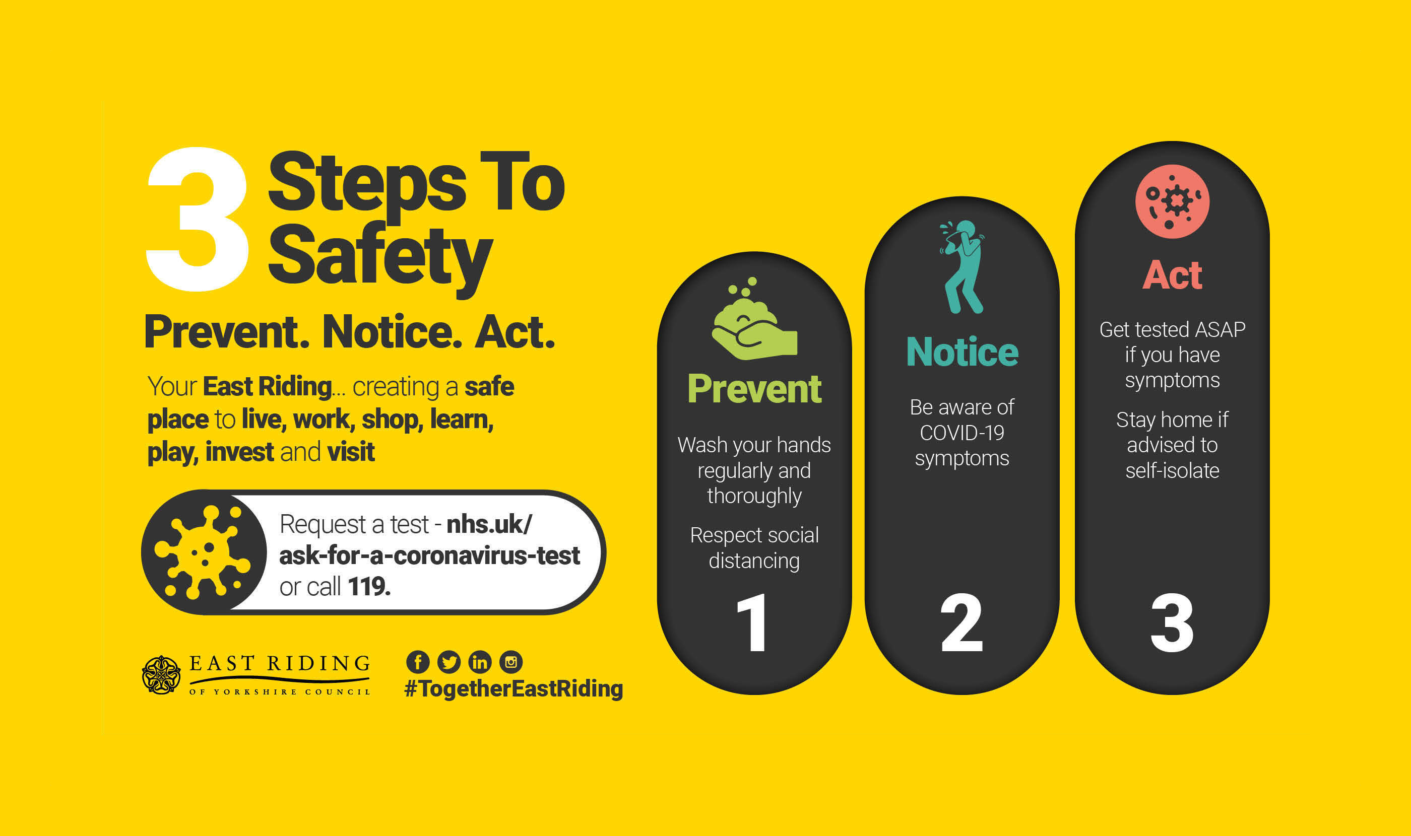 3 steps to safety extended canvas