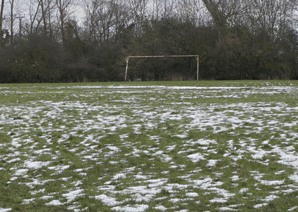 Greville Road goal post
