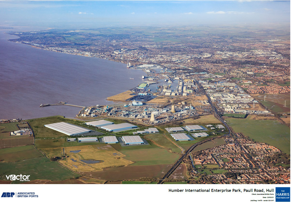 ABP Hedon Haven aerial view