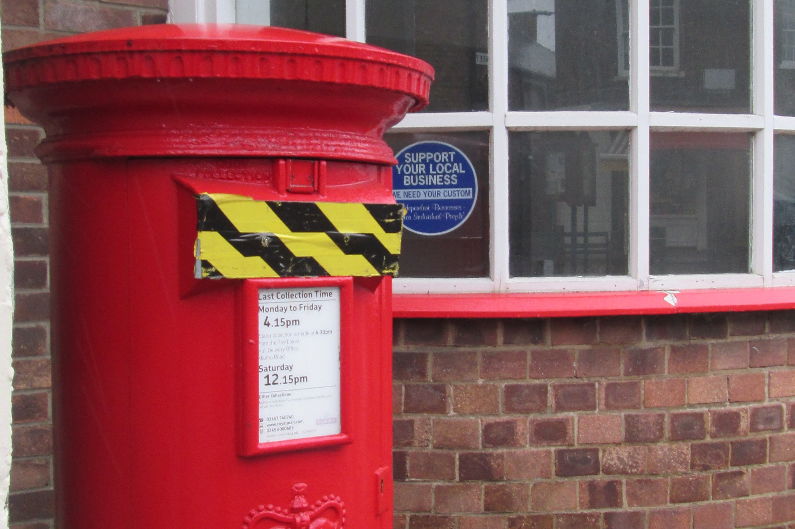 Post Box sealed