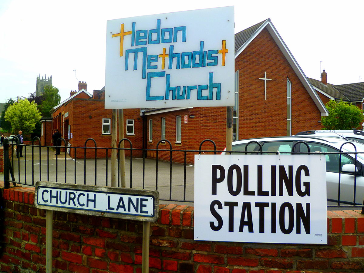 Polling Station Hedon Methodist Church web