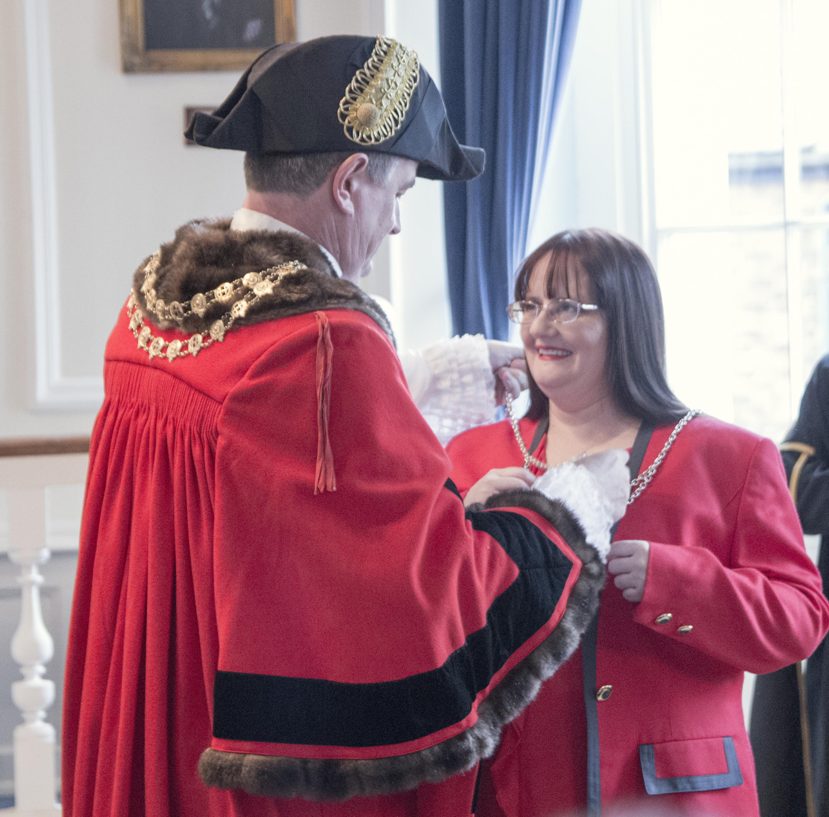 Deputy Mayor Cllr Sarah Rommell chain web