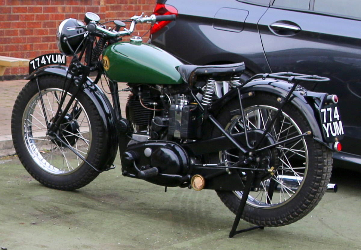 BSA vintage bike