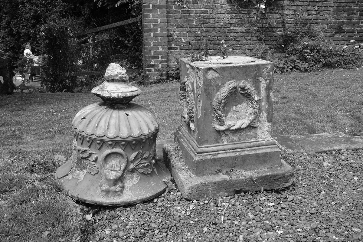 Ivy House artefacts bw