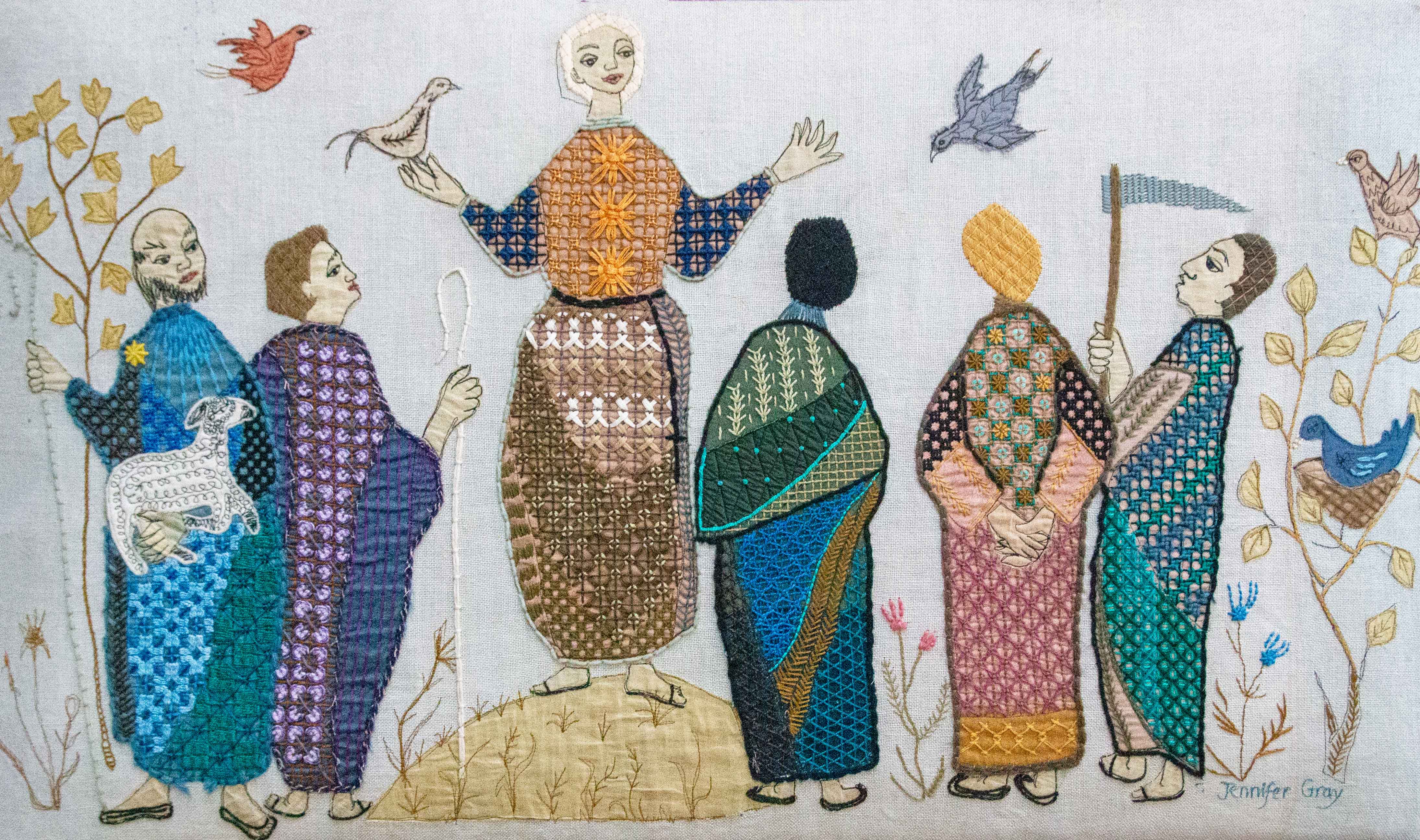 Spot the Difference tapestry original