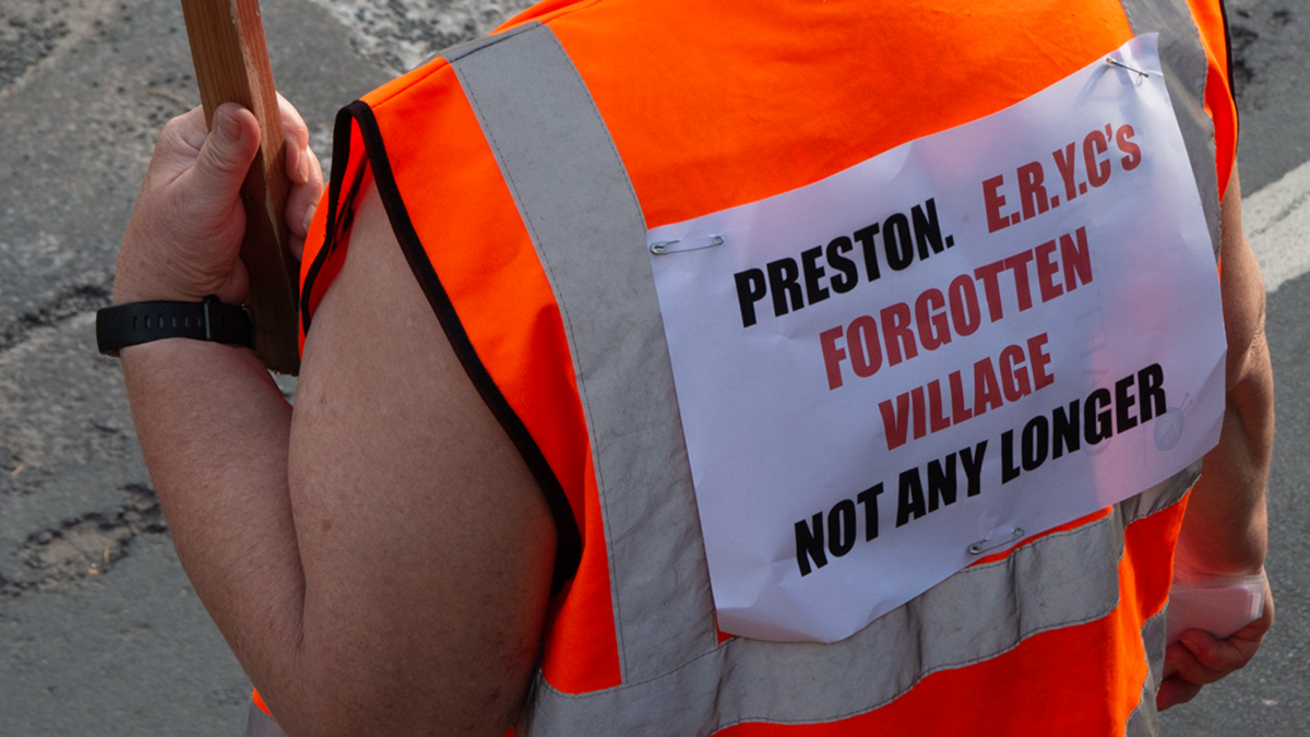 Forgotten village no longer web banner