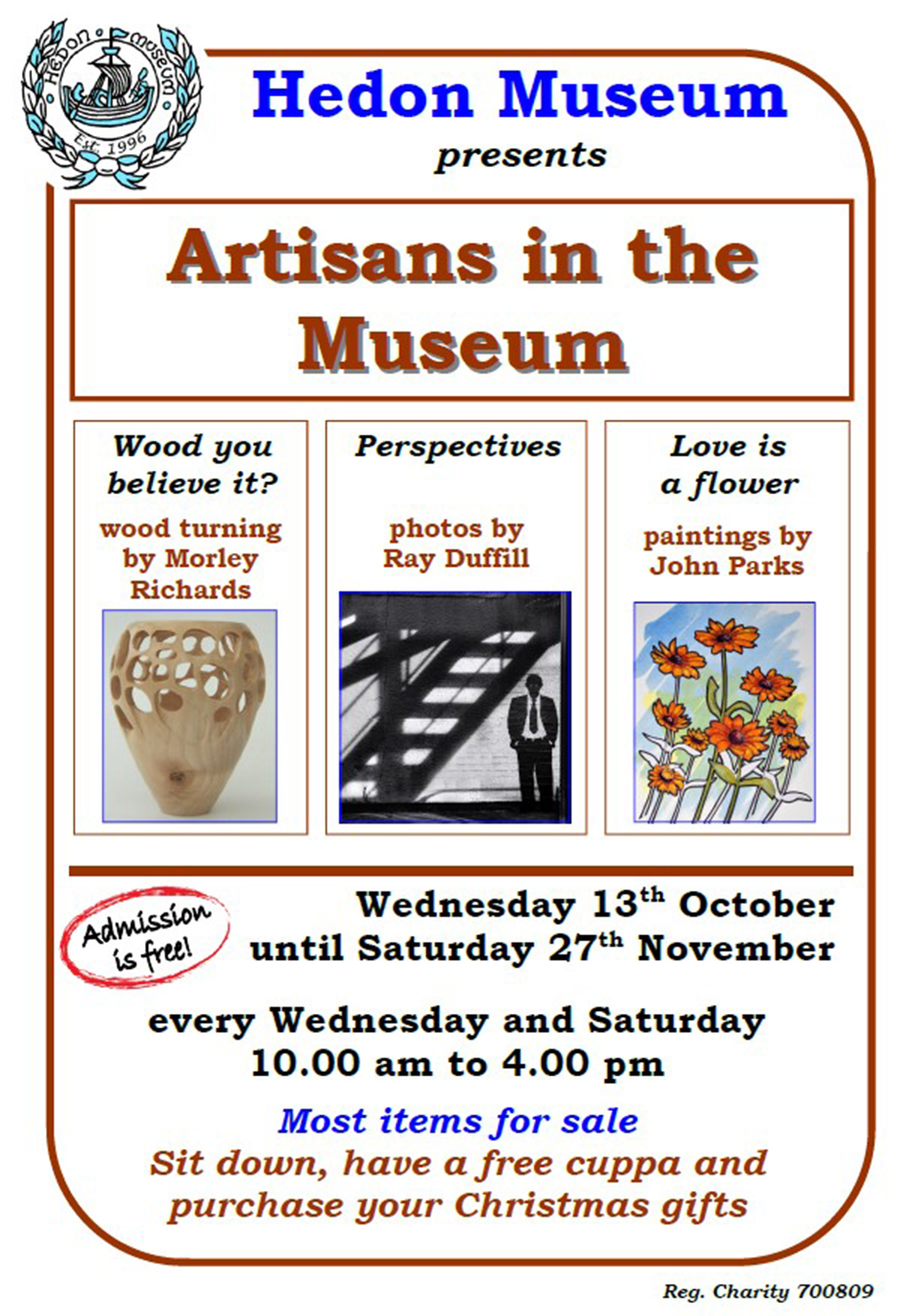 Artisans in Action Museum poster