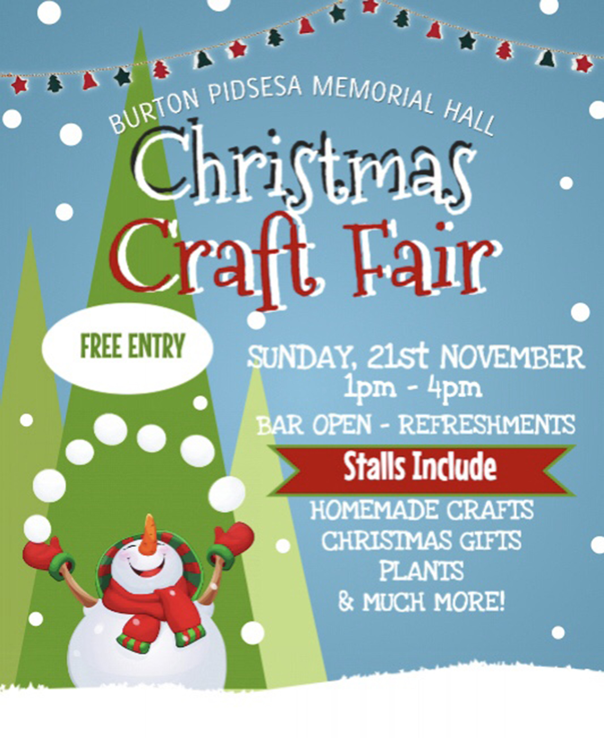 Xmas Craft Fair 2021