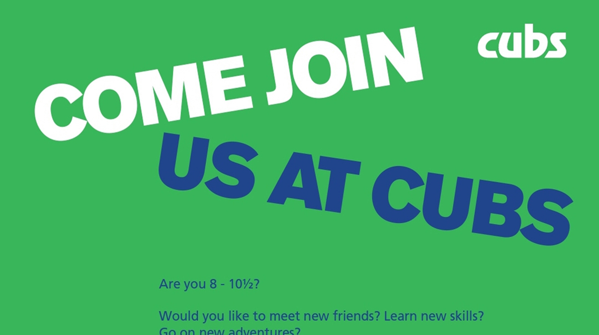 Cub Scout recruitment header