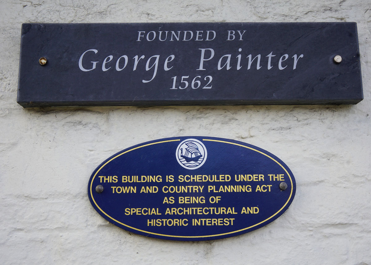 Painters Cottage blue plaque