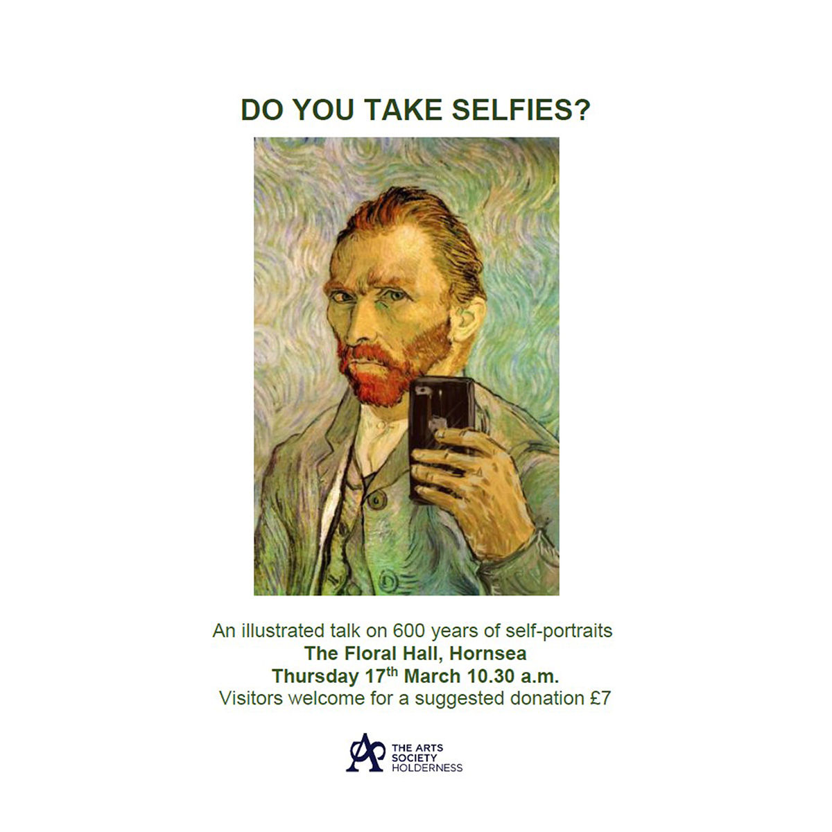 Selfies Arts Society sq