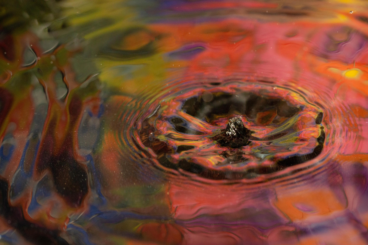 Photo of the Day 57 Splash crater