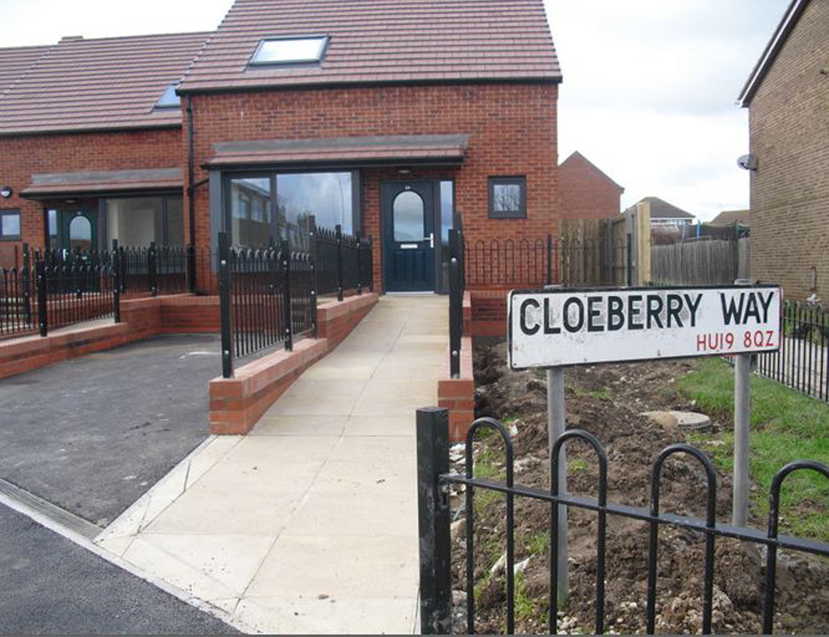 cloeberry way house after construction