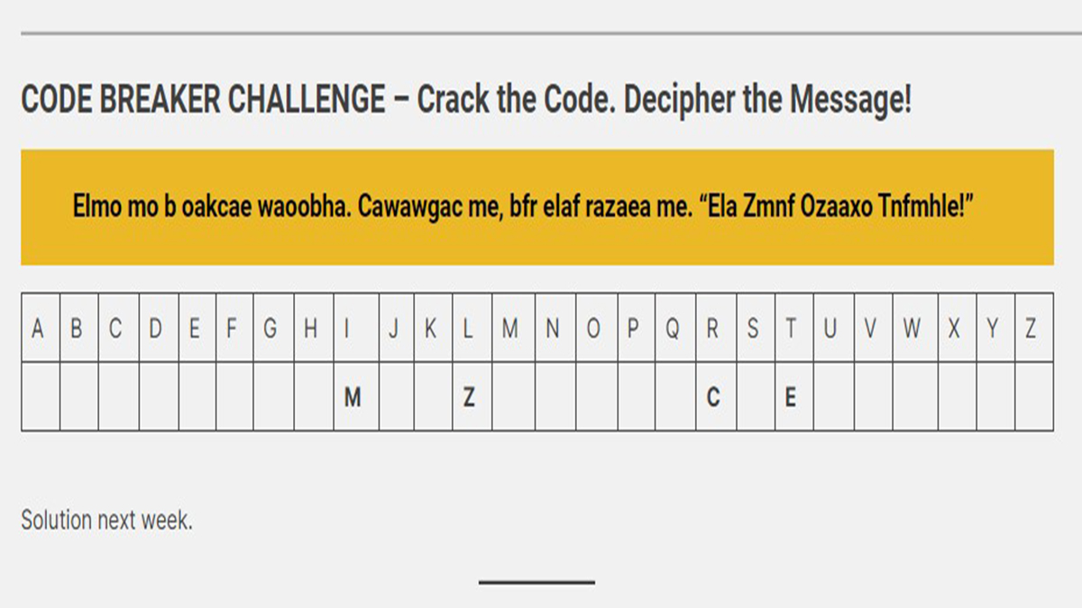 Code breaker 1 image