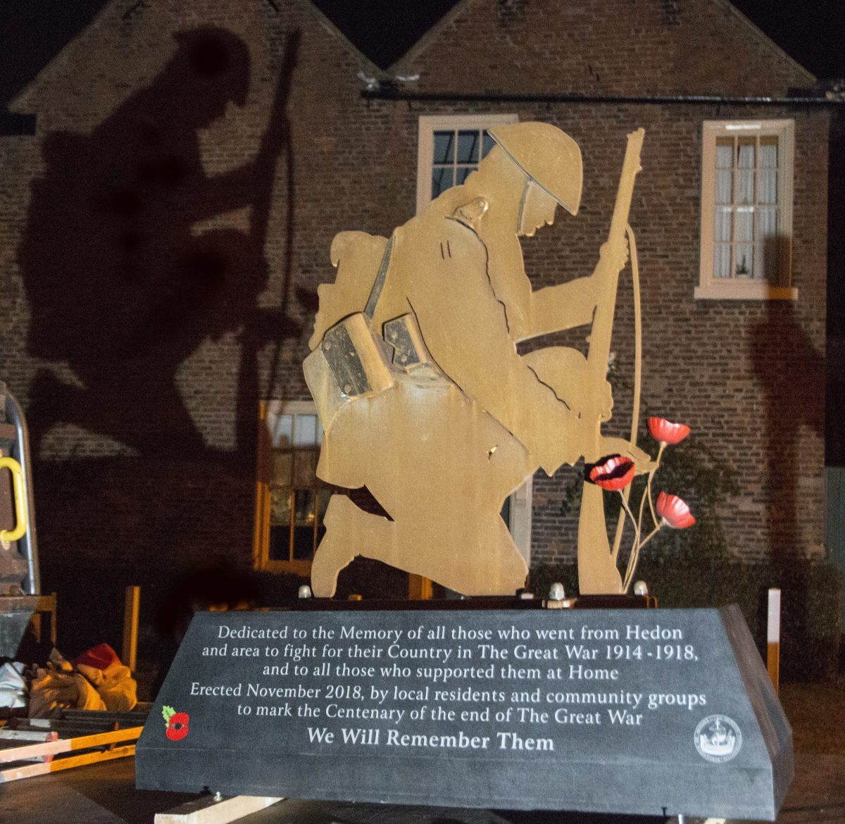 Hedon Armistice Centenary War Memorial