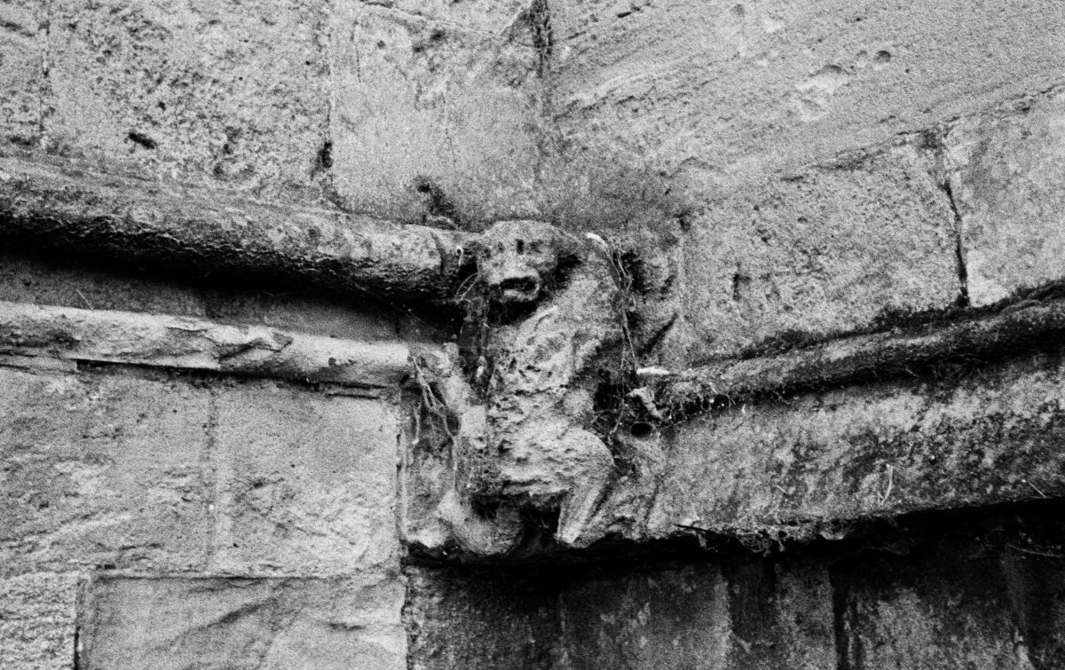 Church dragon corner