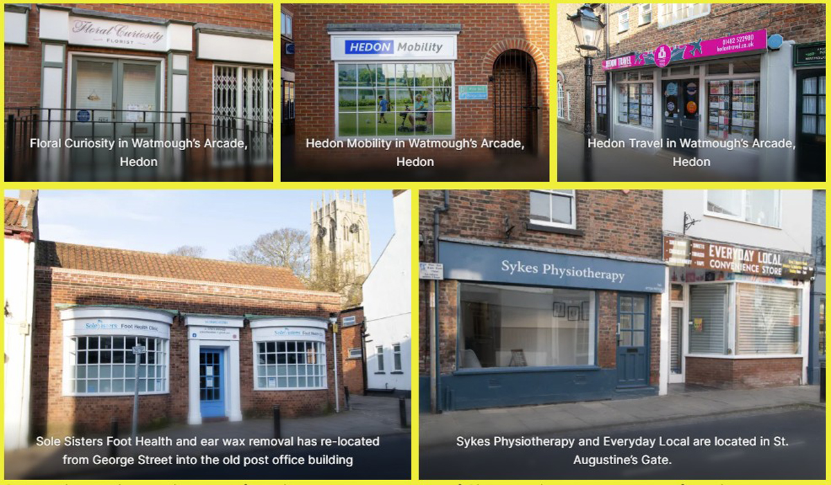 New businesses collage March 2025