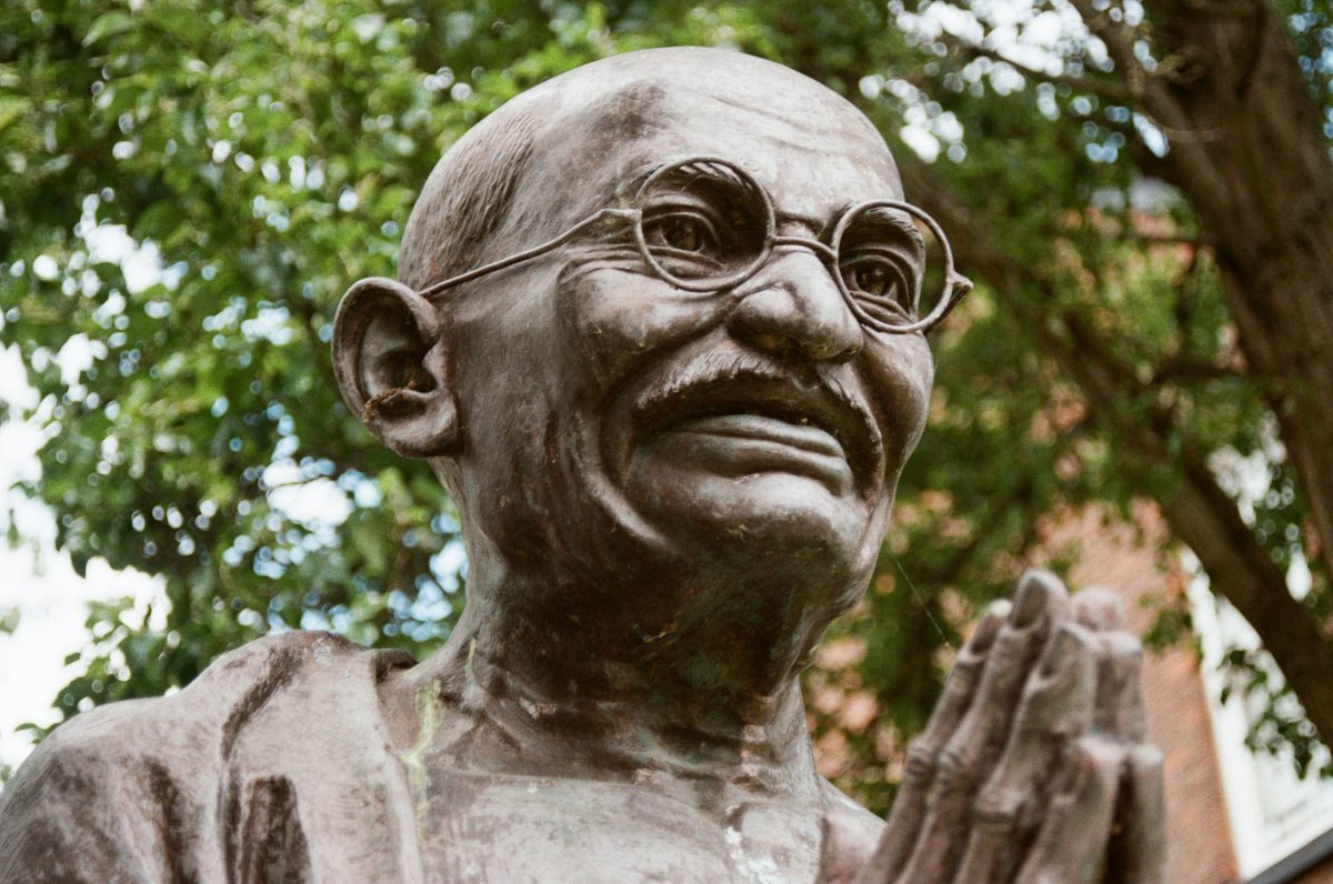 Ghandi statue cu