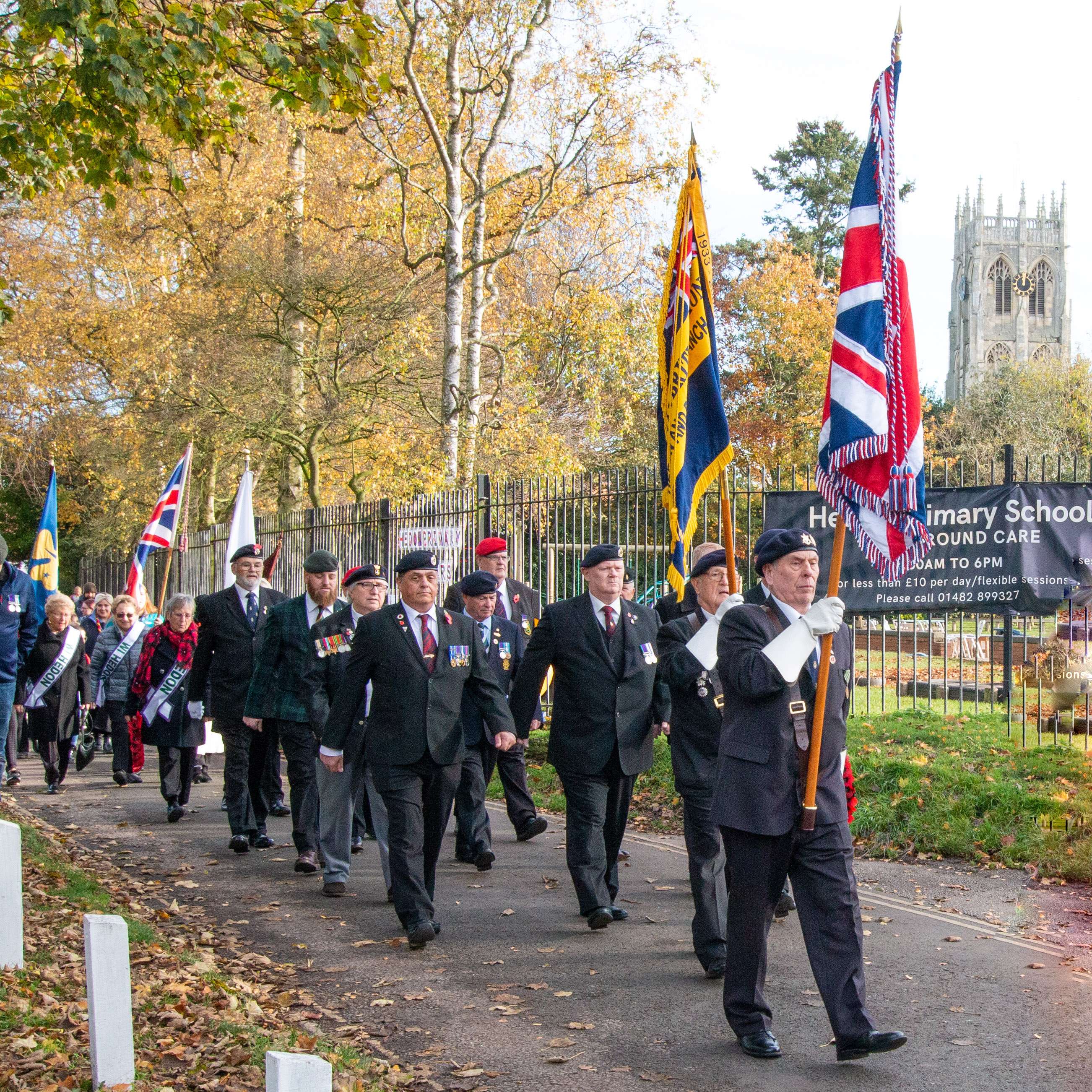 British Legion Hedon Parade 2025